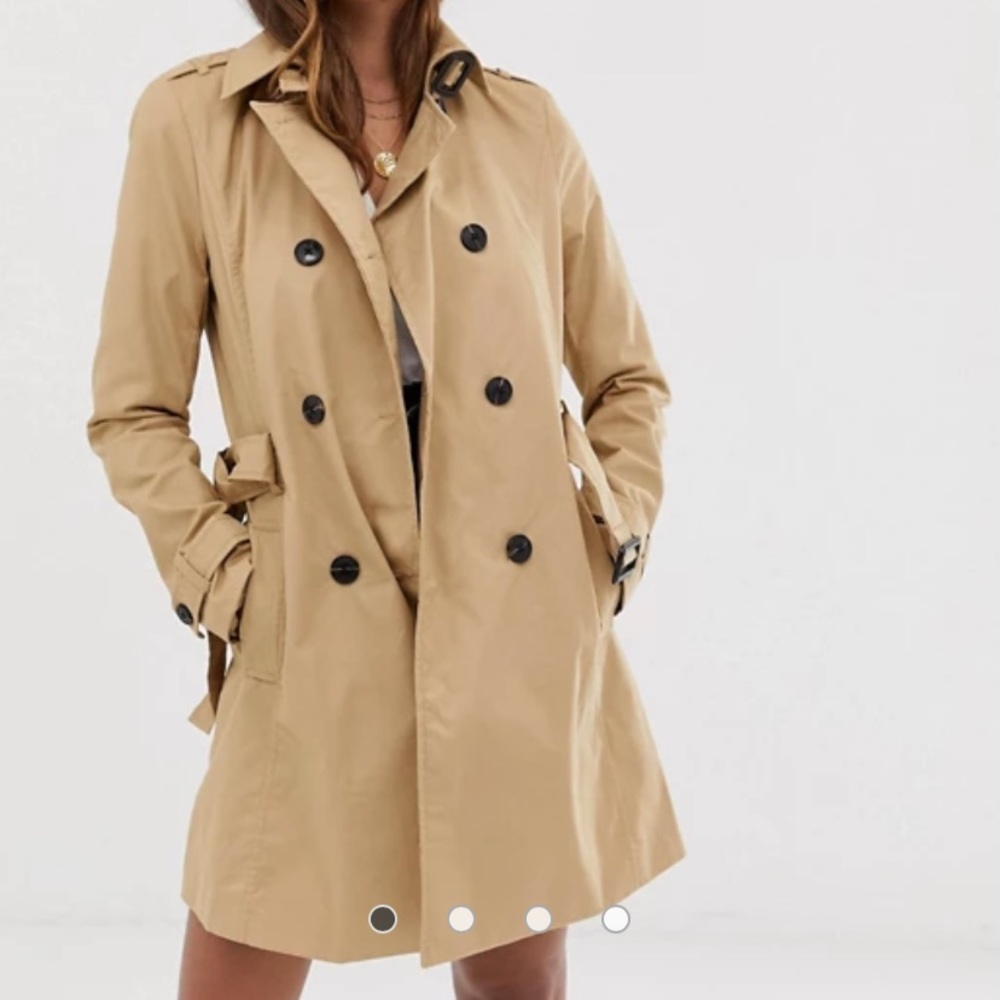 Beige Trench Coat